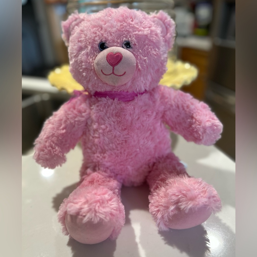 Pink Build a bear sweetheart nose
